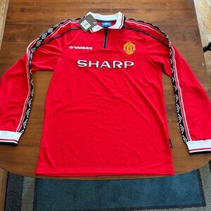 Manchester United Beckham Long Sleeve Jersey